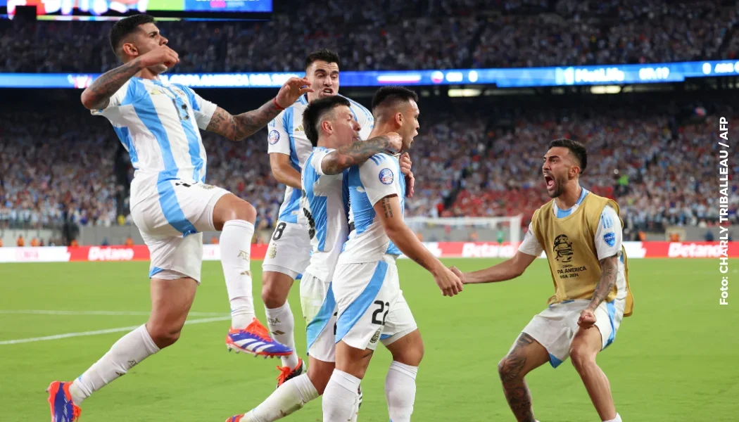 Selección Argentina avanza a cuartos de Copa América 2024.