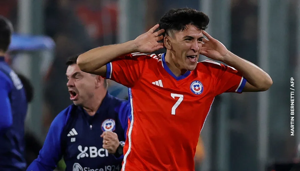 Marcelino Nuñez, jugador de la Selección de Chile.