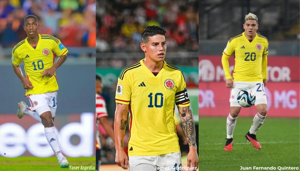 Jugadores Selección Colombia