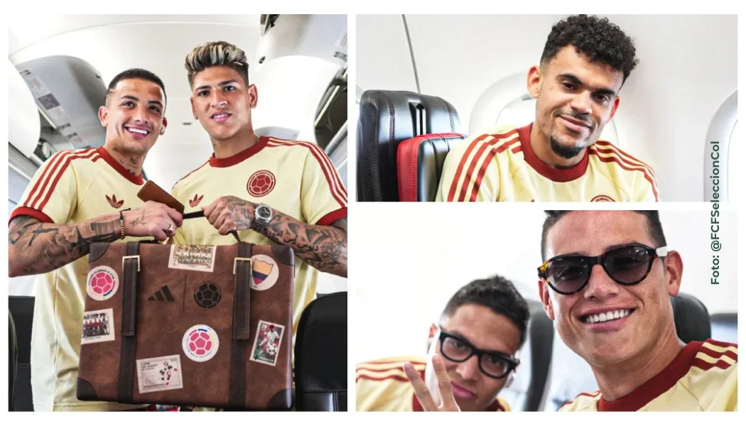 Selección Colombia viaja a Estados Unidos.