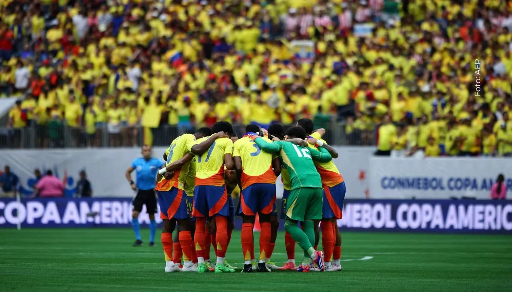 Banderazo en el hotel de la Selección Colombia en la Copa América