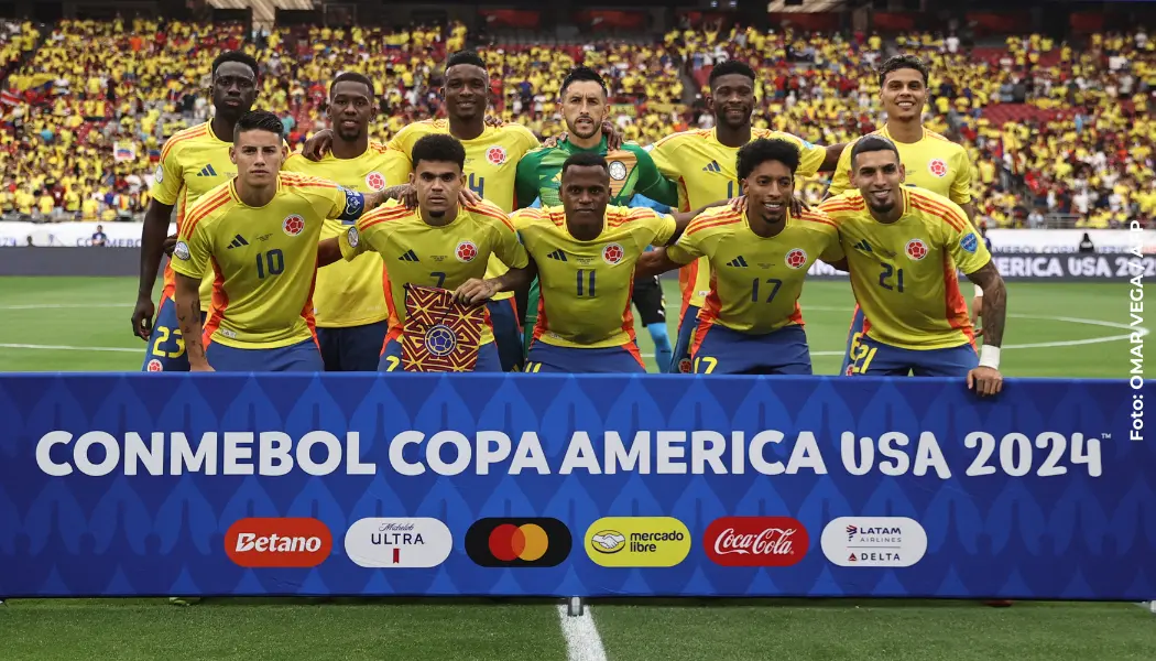 Jhon Córdoba de la Selección Colombia.