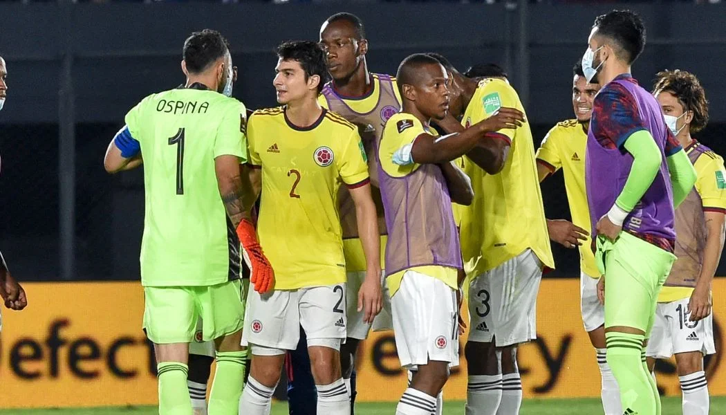 Selección Colombia y su visita más reciente a Paraguay