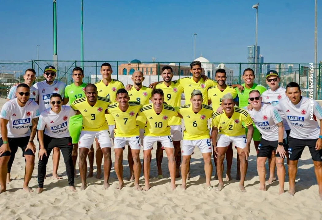 Selección Colombia de Fútbol playa.