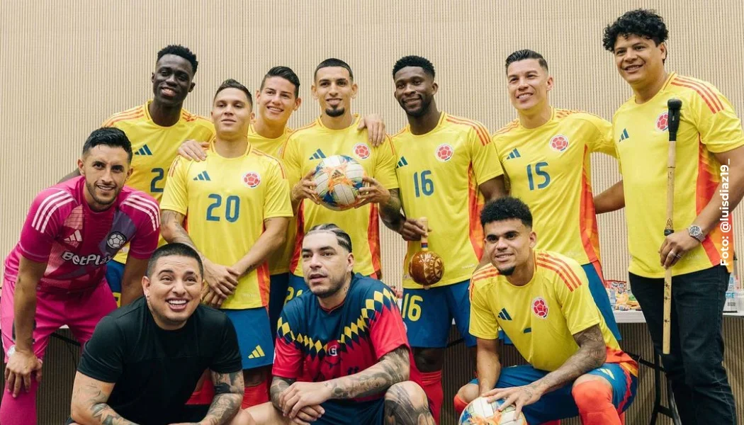 Selección Colombia con Ryan Castro.