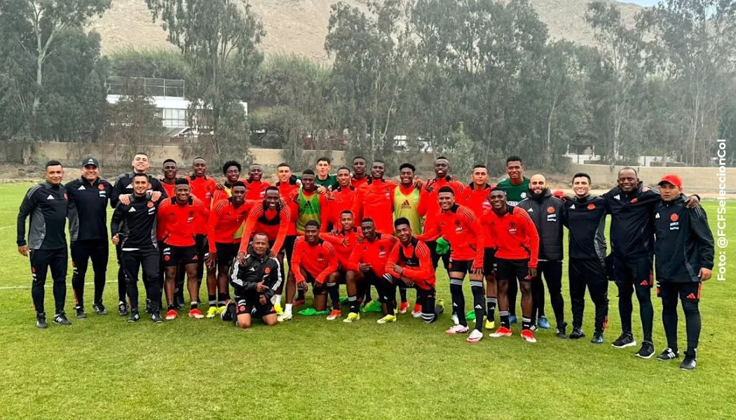 Selección Colombia Sub 20 prepara amistosos contra Perú.