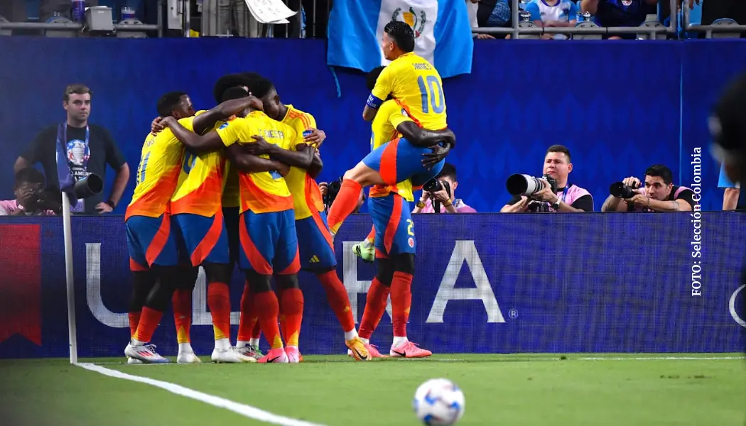 Selección Colombia titulares de la final Copa América