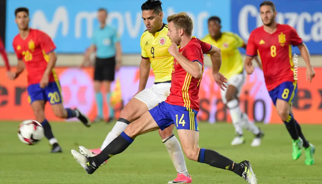 Colombia vs España 2017