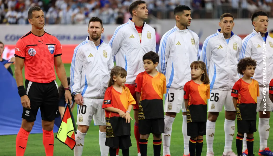 Argentina repite la cábala para salir campeón.