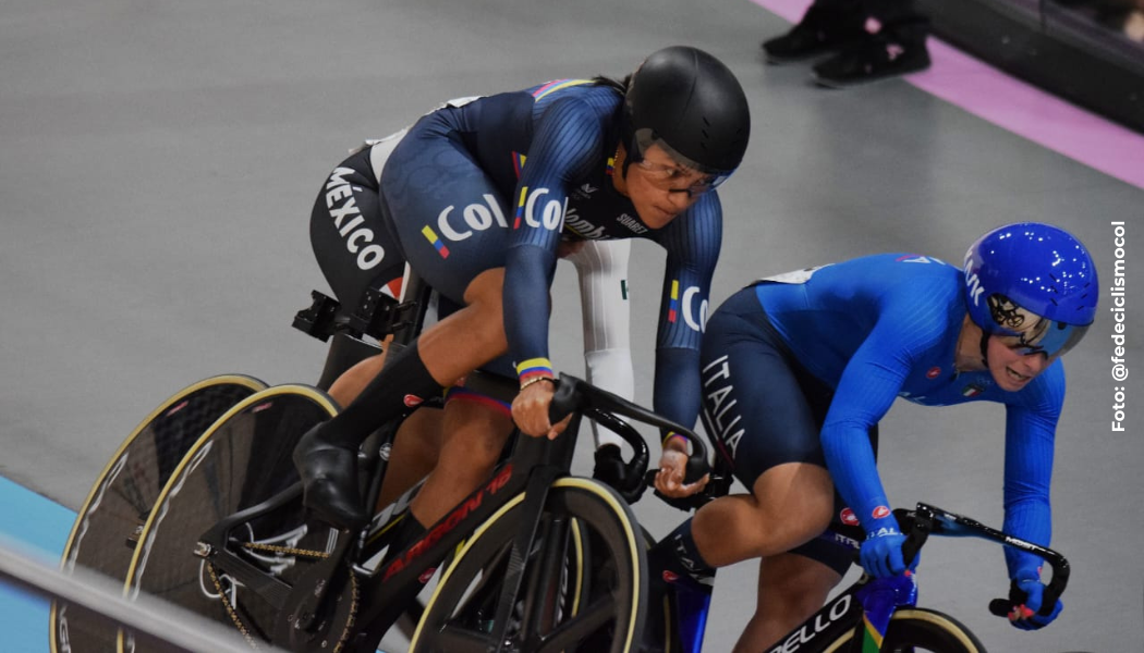 Stefany Cuadrado campeona Mundial junior de velocidad.