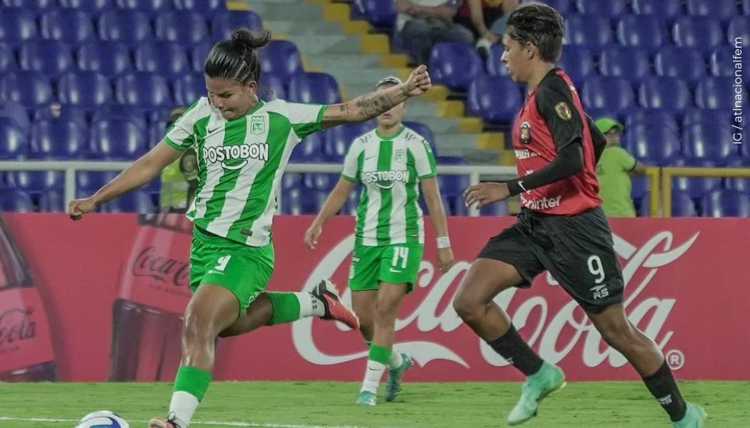 Pinturita de Manuela González para goleada de Nacional