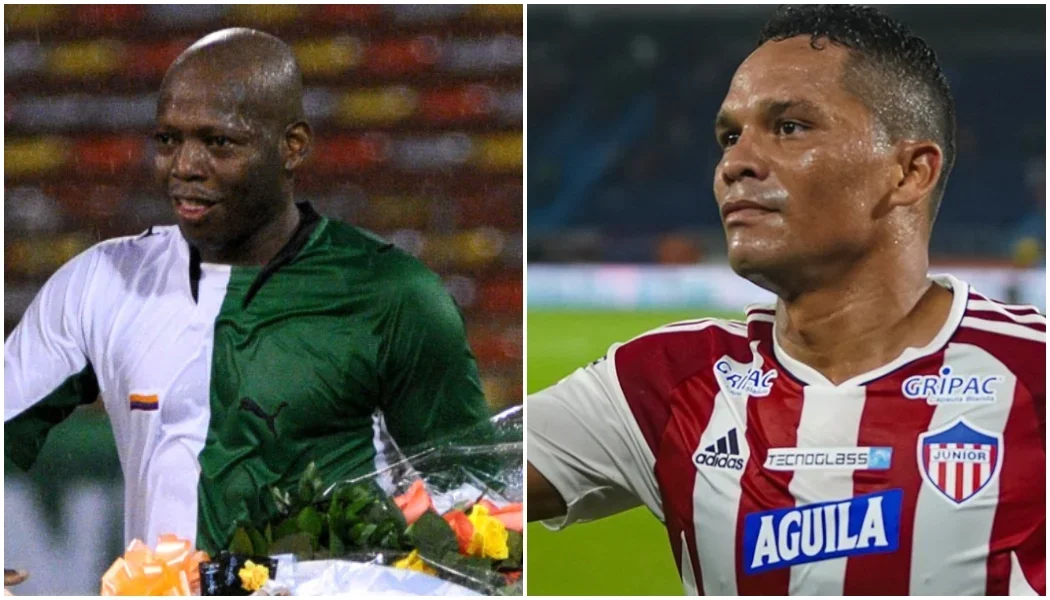 Faustino Asprilla y Carlos Bacca.
