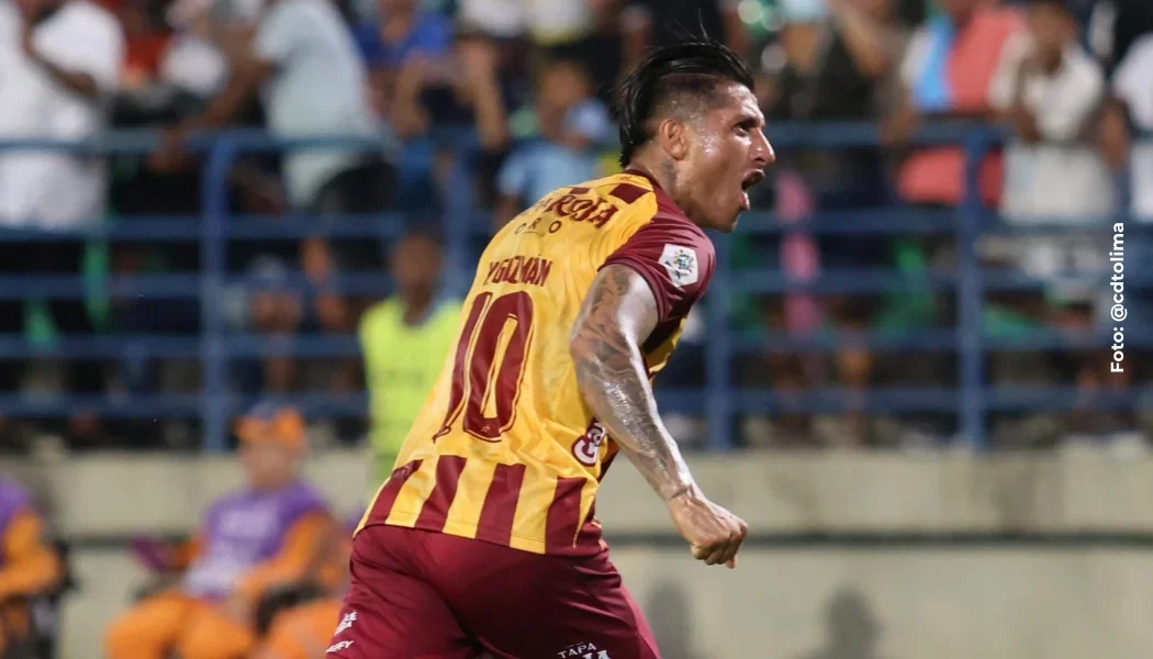 Deportes Tolima recupera a su estrella Yeison Guzmán.