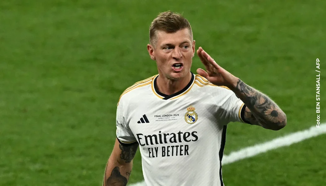 El mediocampista alemán, Toni Kroos.