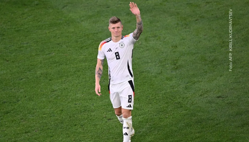 Toni Kroos se retira del fútbol tras eliminación de Alemania en la Eurocopa