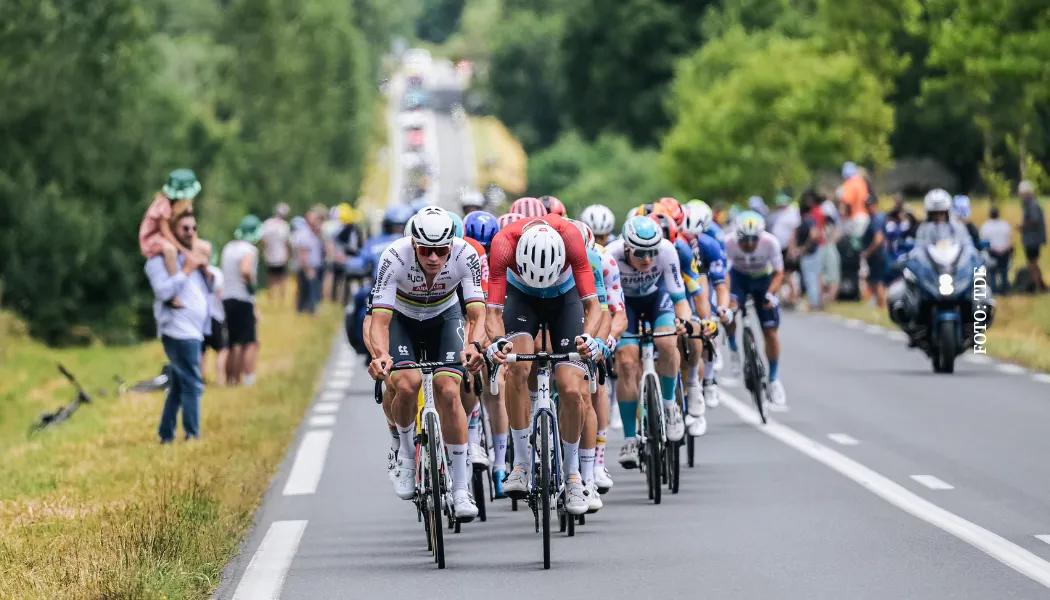 Tour de Francia 2024 caída en los últimos kilómetros