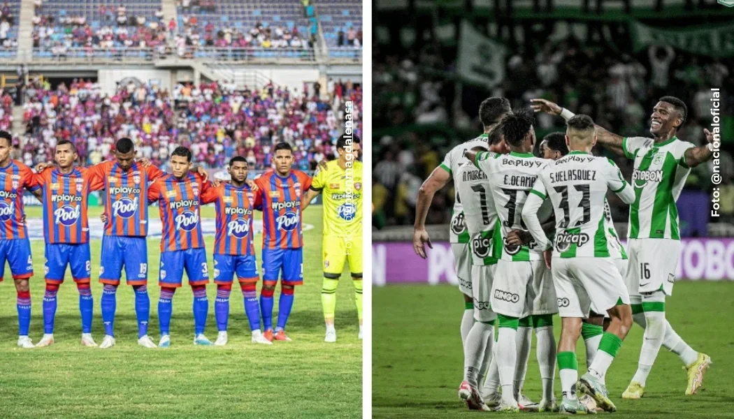 Unión Magdalena vs. Atlético Nacional.