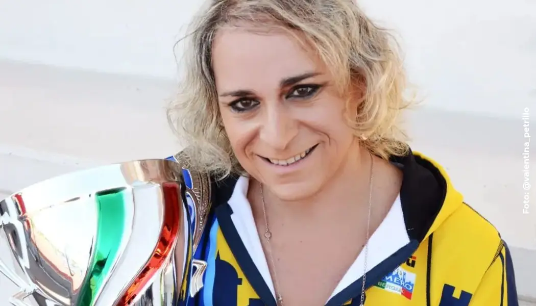 Valentina Petrillo Primera atleta trans en Paralímpicos.