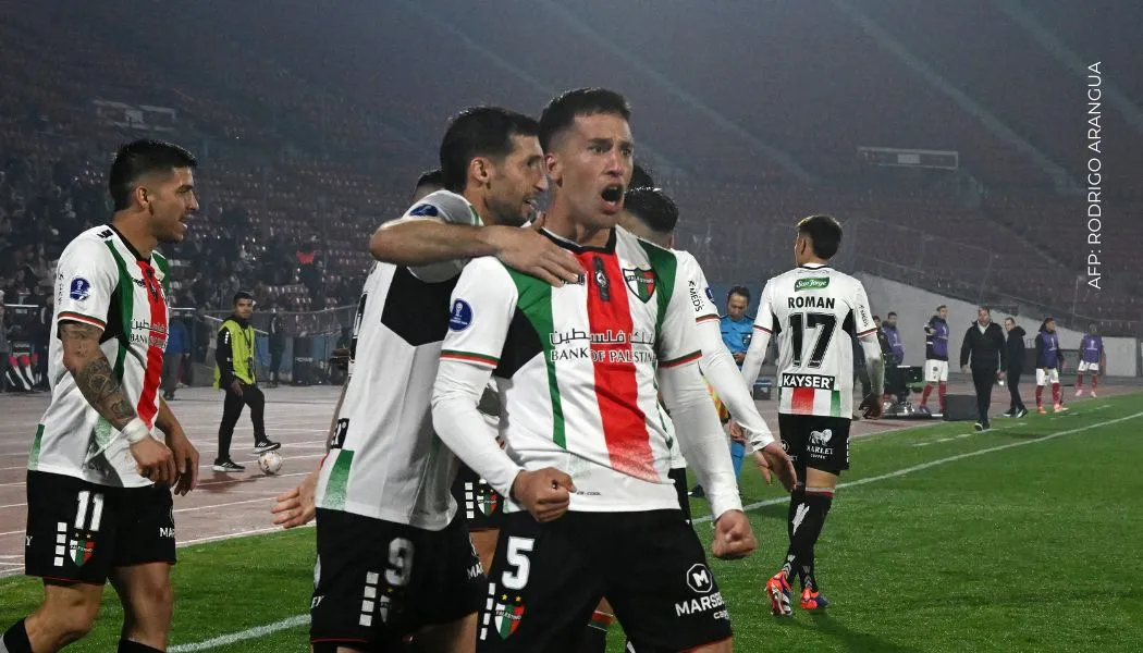 Vea aquí los goles Palestino vs DIM Copa Sudamericana