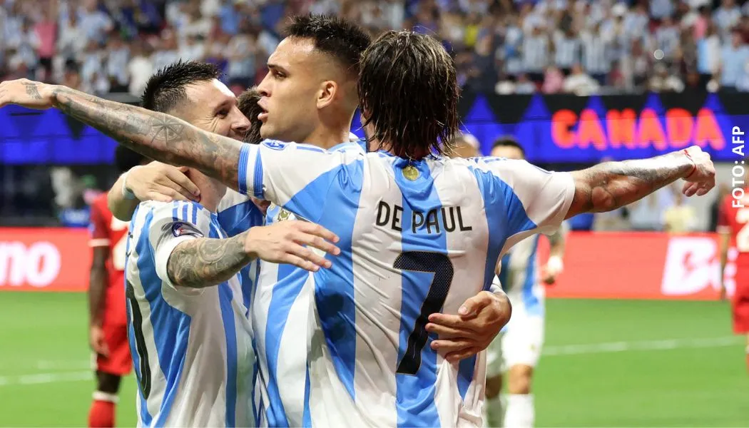 Argentina 2-0 Canadá ver resumen y goles en Copa América 2024