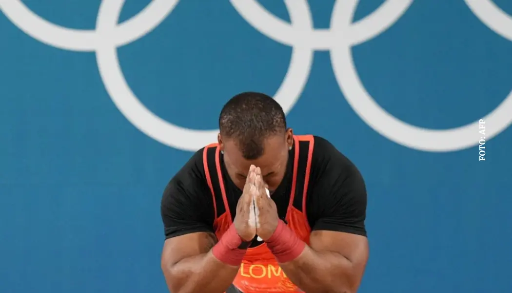 Video del festejo de la familia de Yeison López medalla