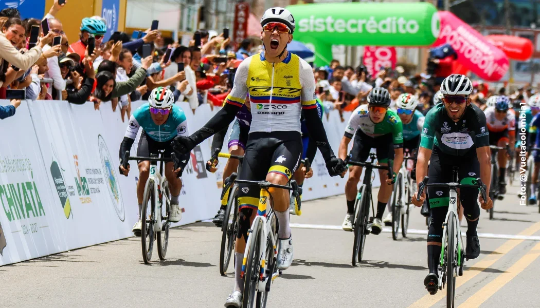 Osorio ganó en la Vuelta a Colombia.