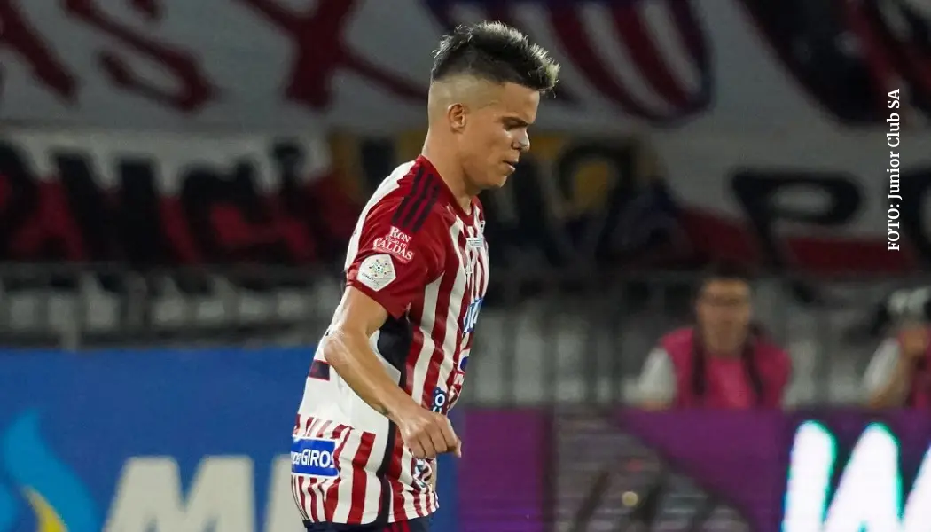 Walmer Pacheco: jugador del Junior de Barranquilla