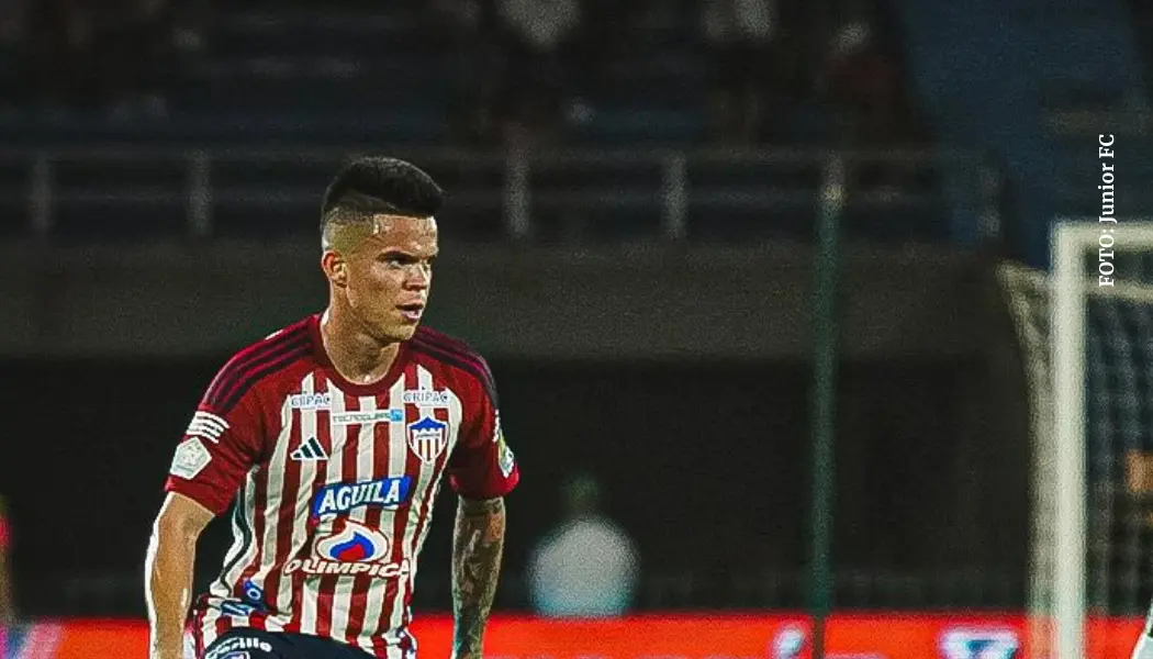 Walmer Pacheco: jugador del Junior de Barranquilla