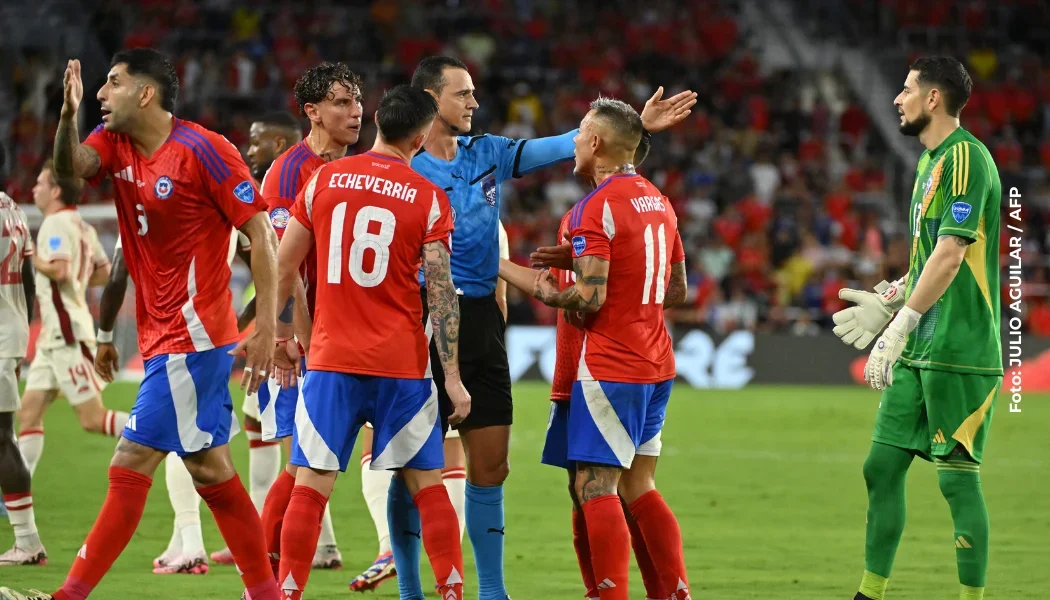 Wilmar Roldán, motivo de críticas en Chile Canadá.