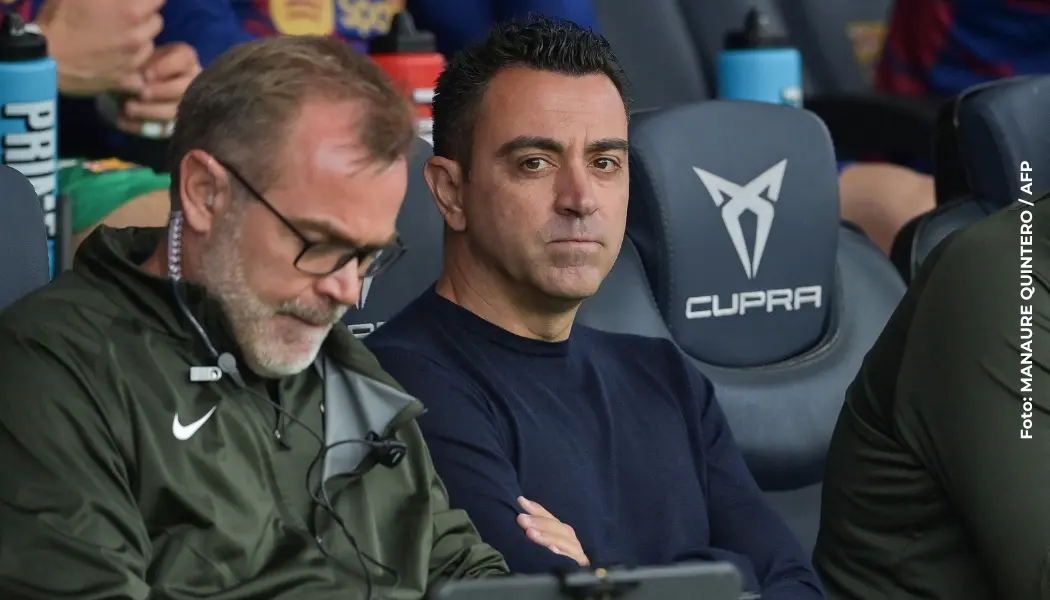 La situación de Xavi es delicada en el Barcelona.