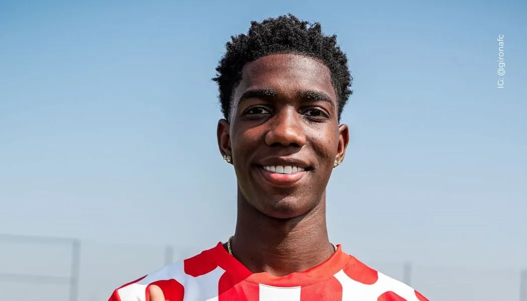 Yaser Asprilla ya se entrena en el Girona de España