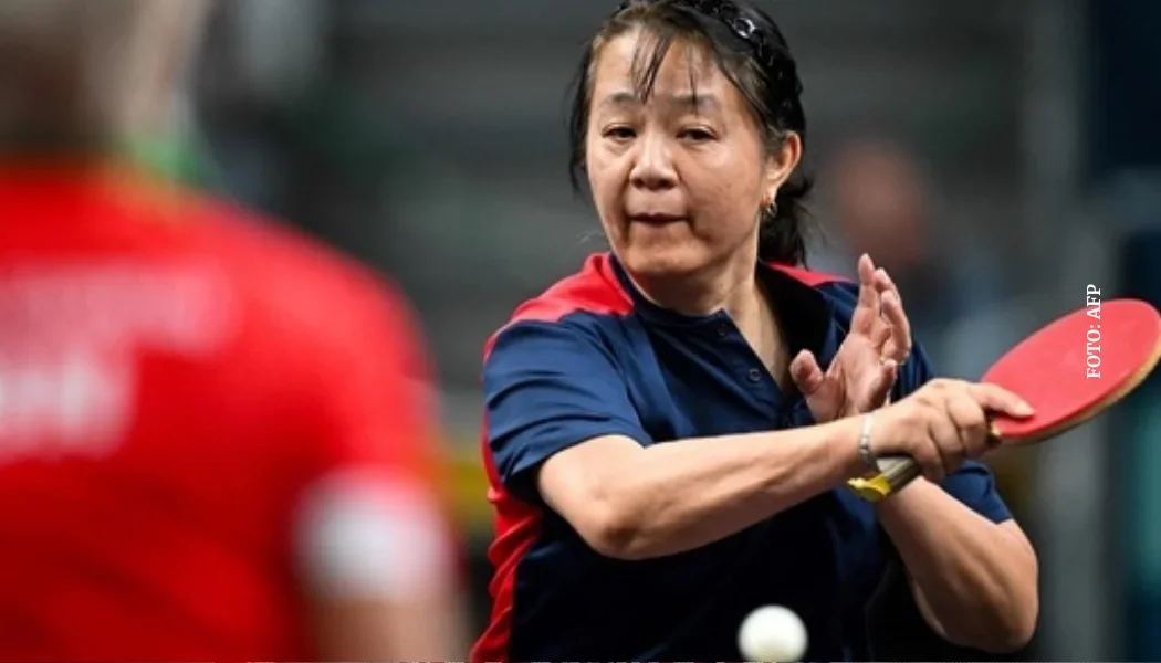 Zeng Zhiying debutó Chile en Ping Pong Juegos Olímpicos