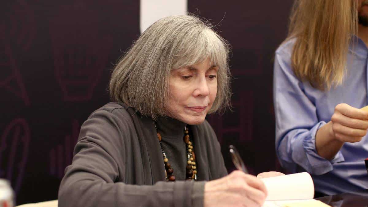 Anne Rice falleció en Estados Unidos