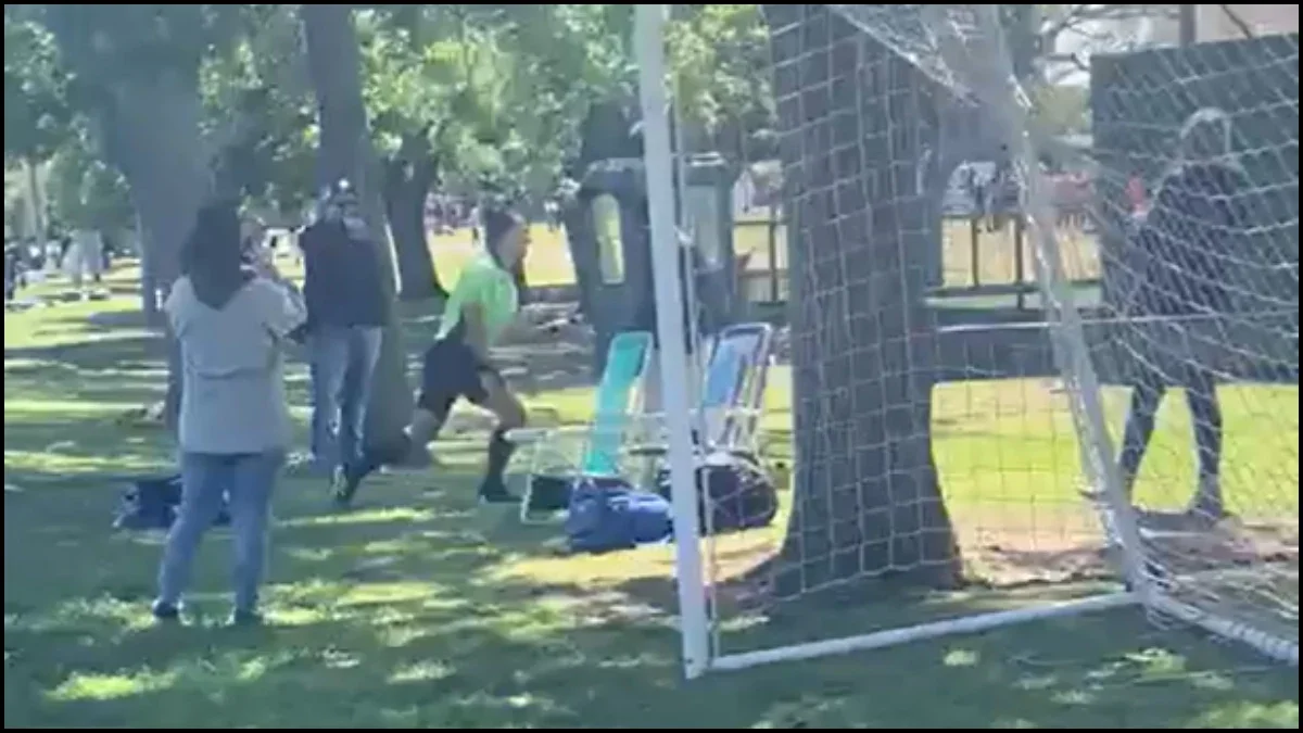 Árbitro pide matrimonio.