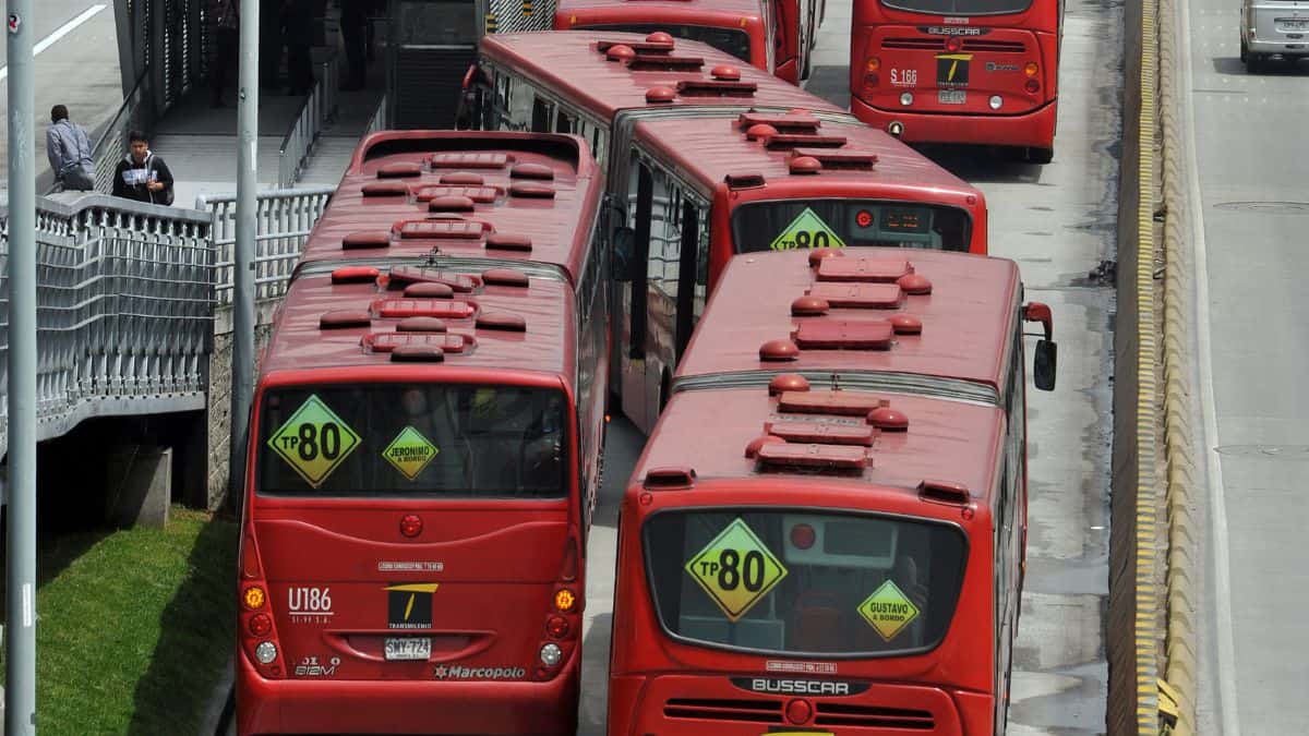Cambios en Transmilenio durante el 20 de julio