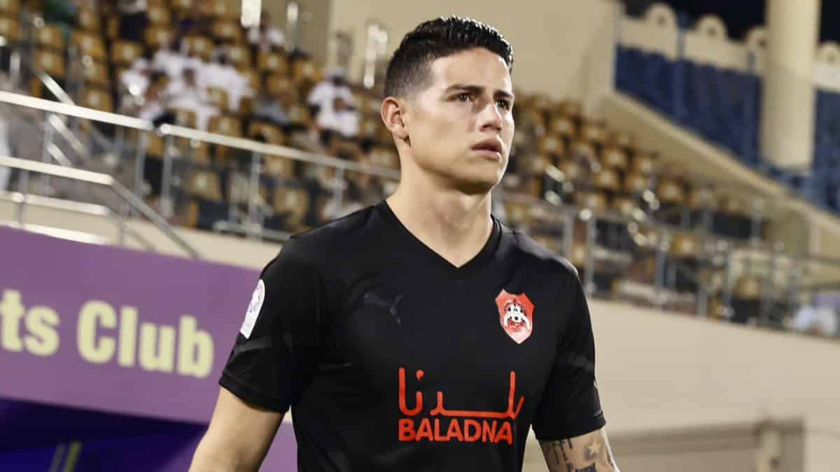 James Rodríguez debutó con Al-Rayyan de Catar: reacciones