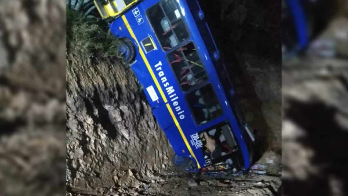Accidente bus SITP en Ciudad Bolívar, Bogotá