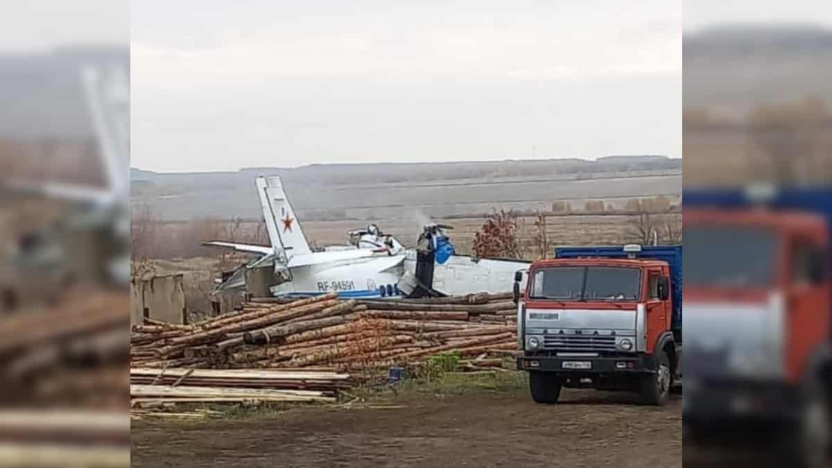 Accidente aéreo deja al menos 16 muertos en Rusia