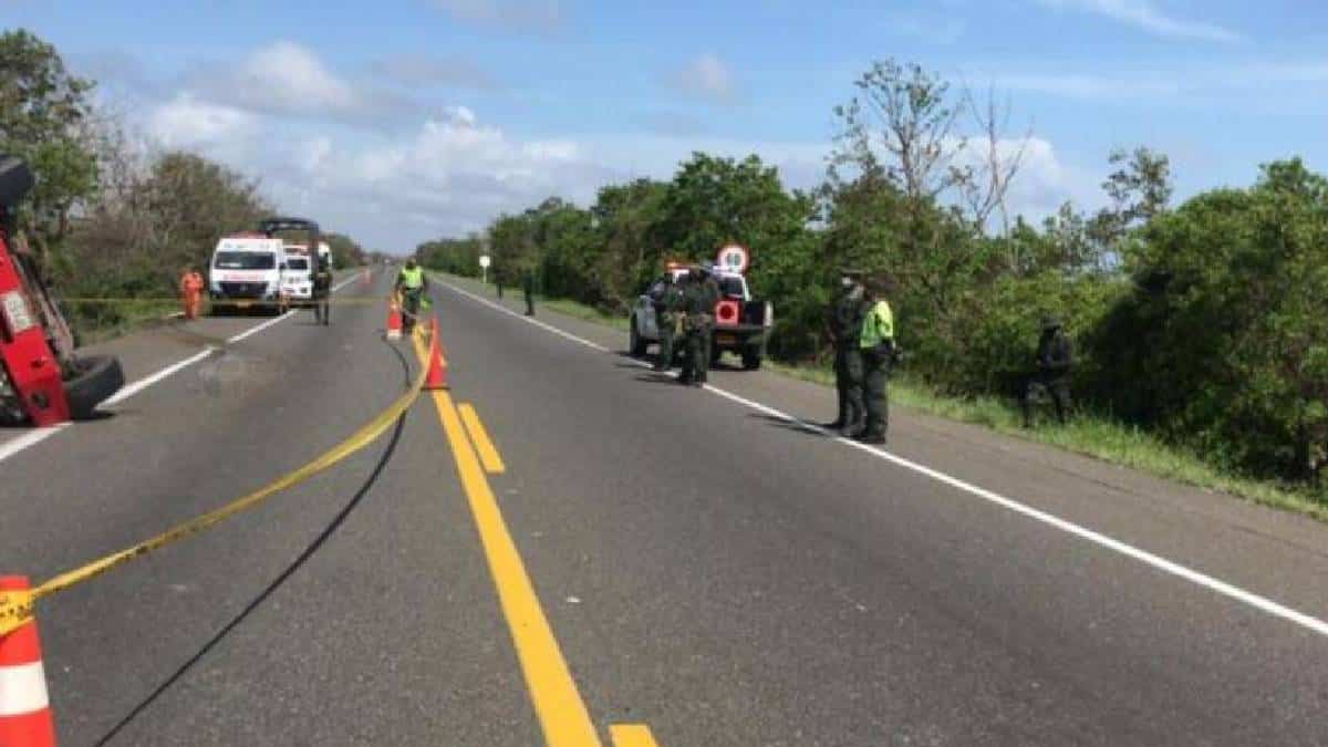 Accidente de tránsito en Magdalena deja un muerto y dos heridos
