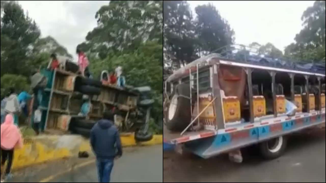 Accidente en la Linea