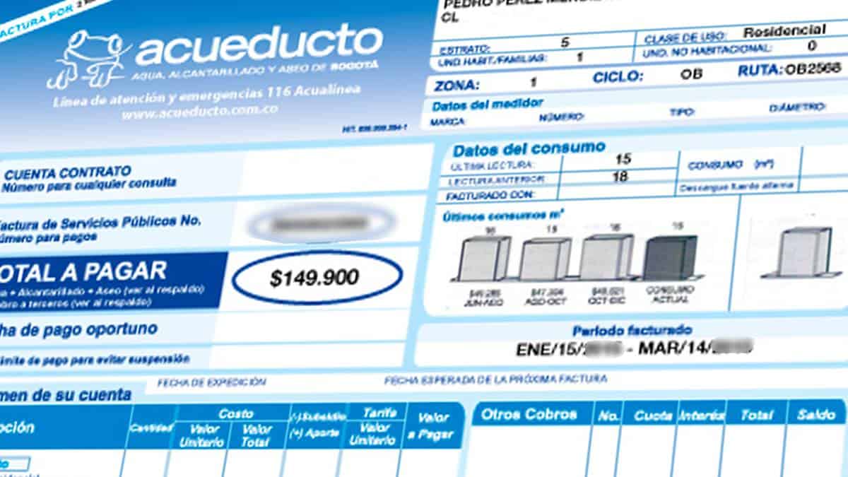 Actualmente 23.000 usuarios ya reciben la factura digital del Acueducto