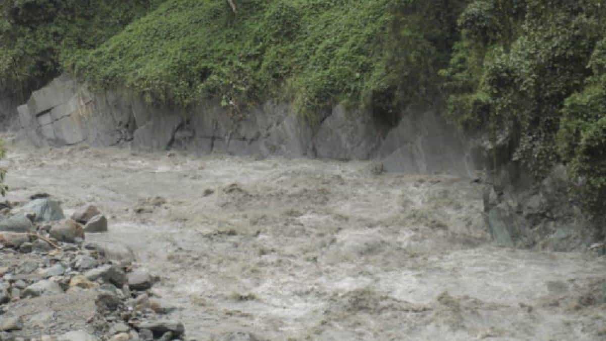Afectaciones por lluvias - Foto Twitter @CundinamarcaGob Lluvias en Cundinamarca generan fuertes afectaciones