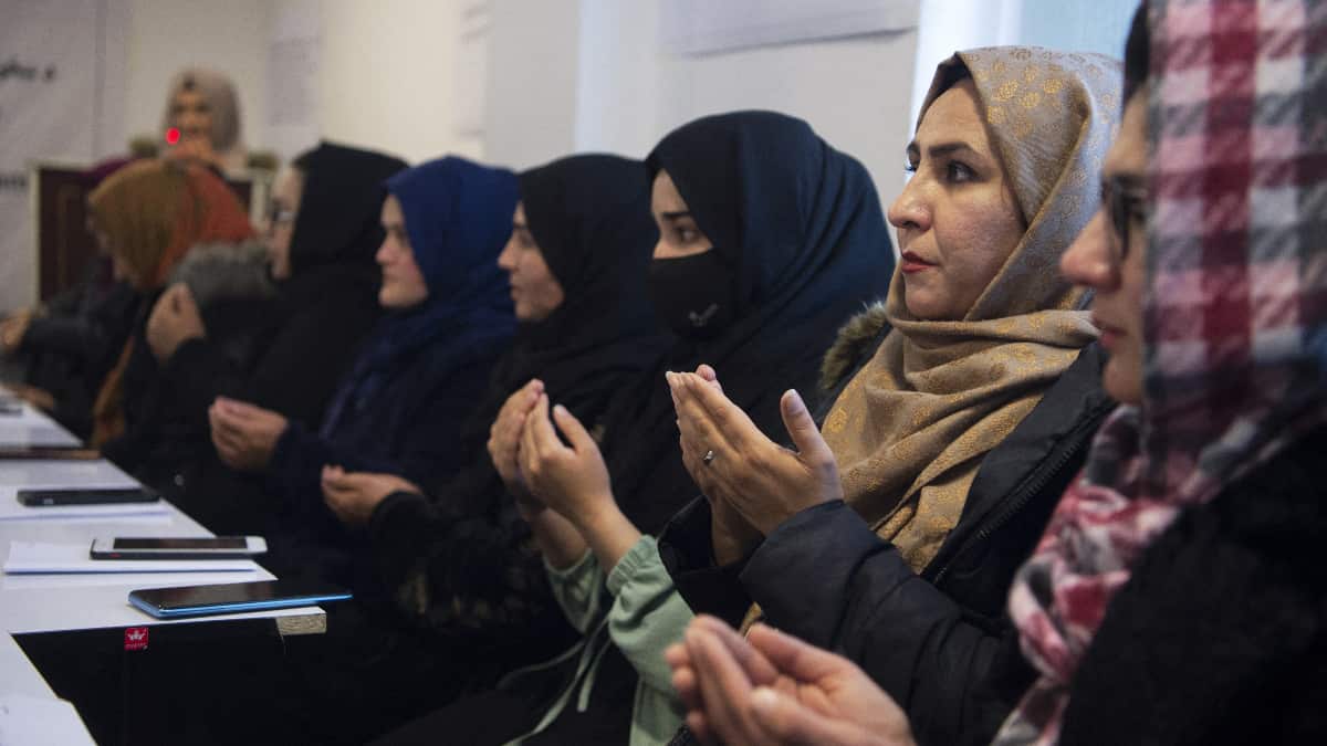 Afganas conmemoran el Día Internacional de la Mujer