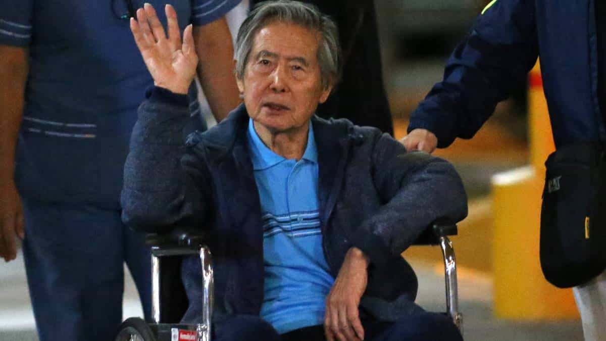 Alberto Fujimori, expresidente de Perú