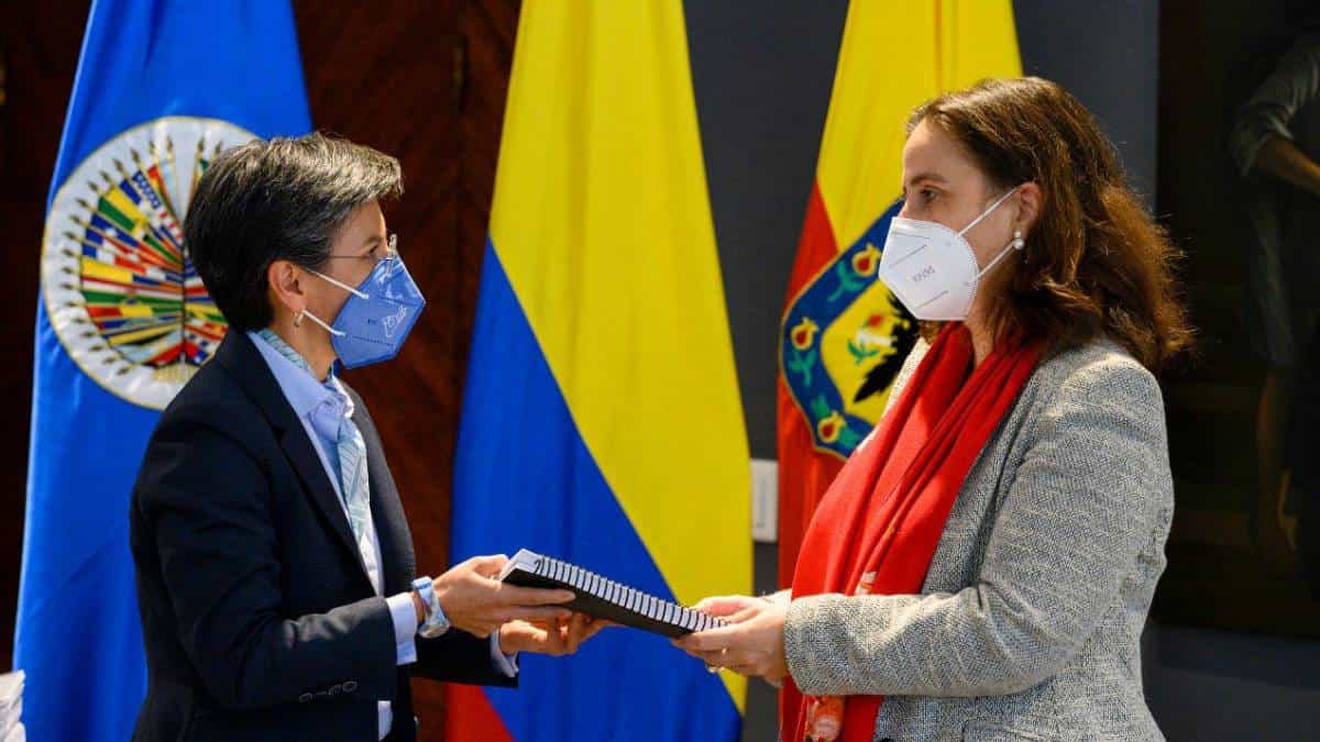 Alcaldesa pidió apoyo de la CIDH para crear mesa de diálogo con diferentes actores del paro