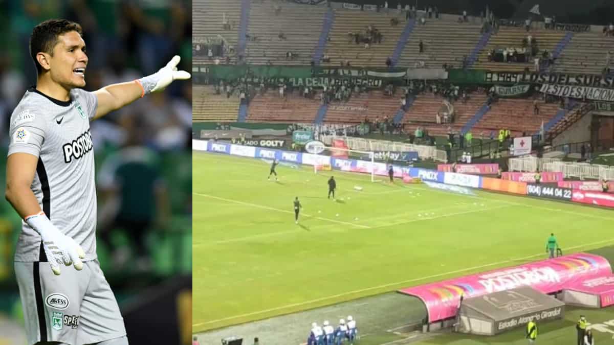 Aldair Quintana fue silbado por hinchas de Nacional.