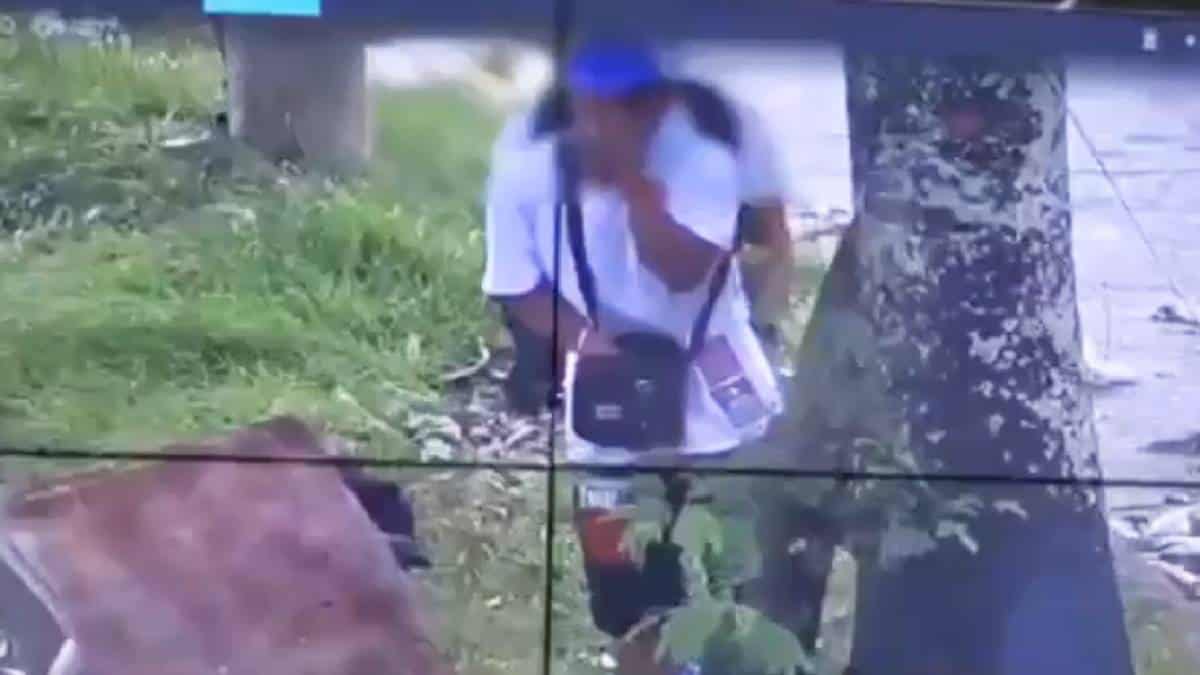 Foto: Twitter (@PoliciaCali) Capturan a alias Banano, acusado de disparar contra la Policía durante protestas en Cali