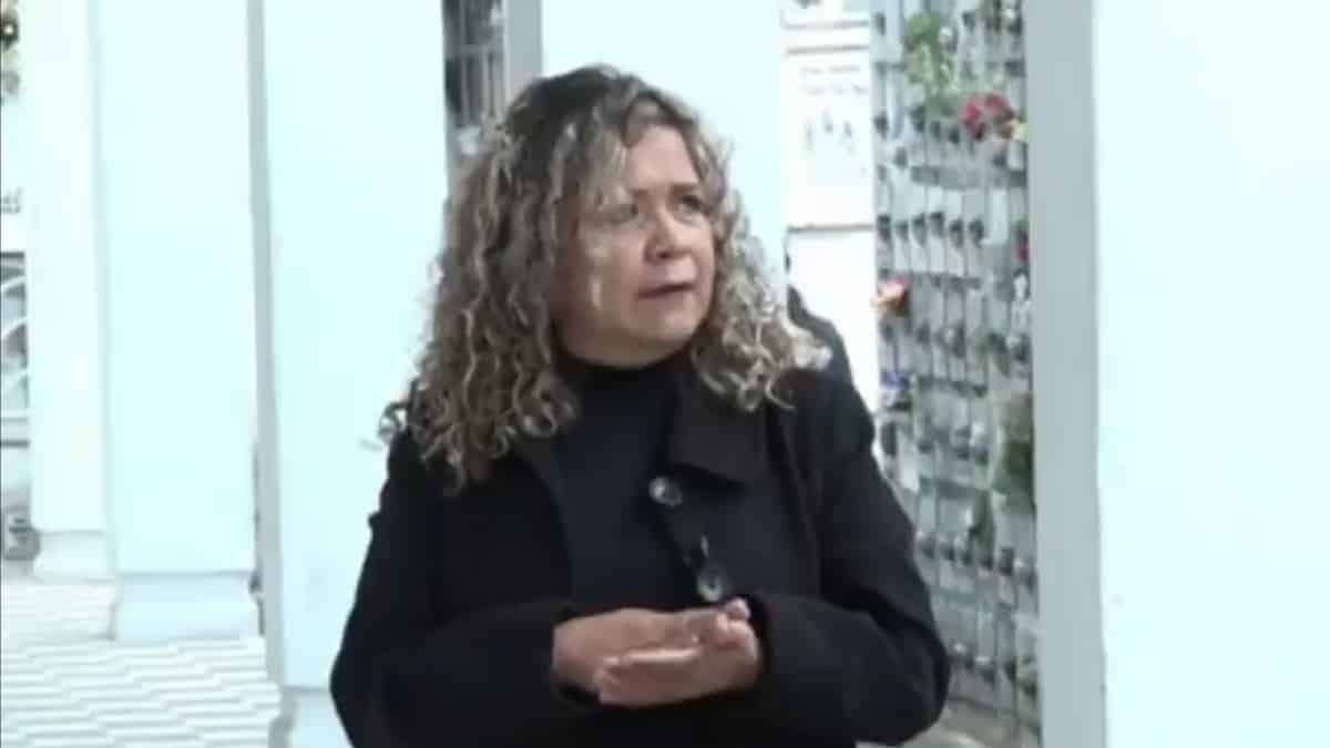 Nidia Romero, madre de Ana María Castro