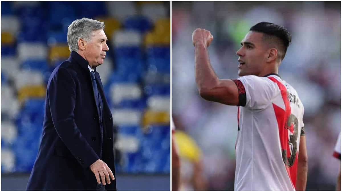 Falcao se reencuentra con Ancelotti