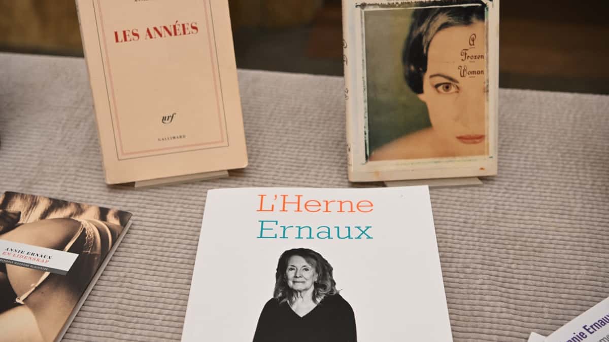 Annie Ernaux, cinco libros de Premio Nobel de Literatura 2022